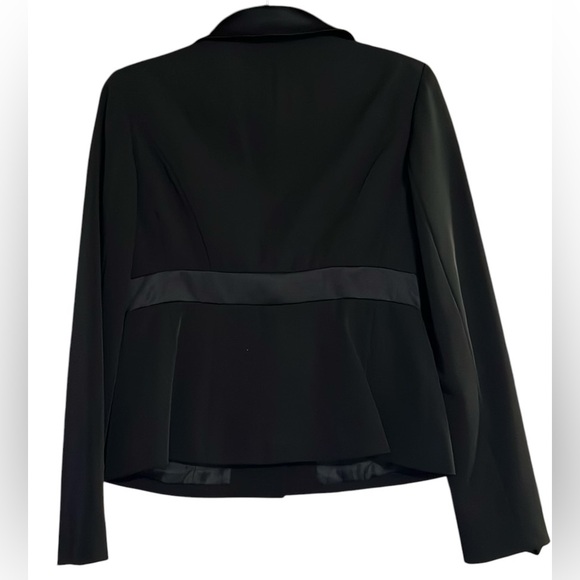 NINE WEST 3 Piece Suit(coat, camisole, pants)Tuxedo Accent, Lined, Sz 2, EUC. - Picture 9 of 15